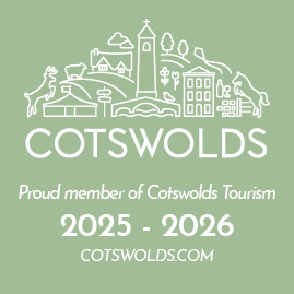 Proud members of Cotswolds Tourism 2025-2026 cotswolds.com